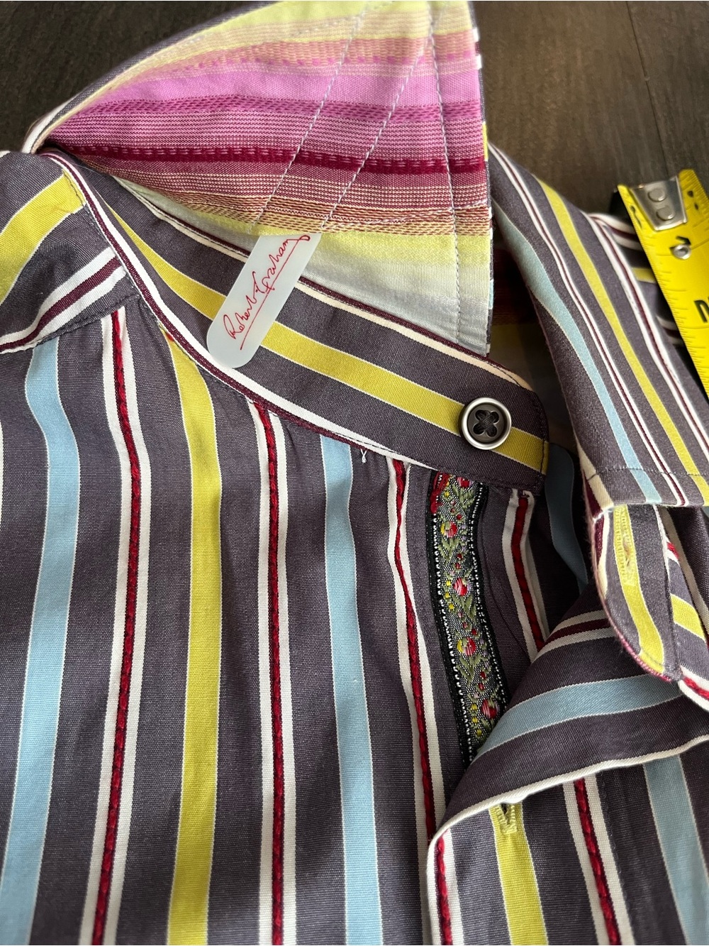 Robert Graham Multi-Stripe Button-Down Shirt - Picture 12 of 16